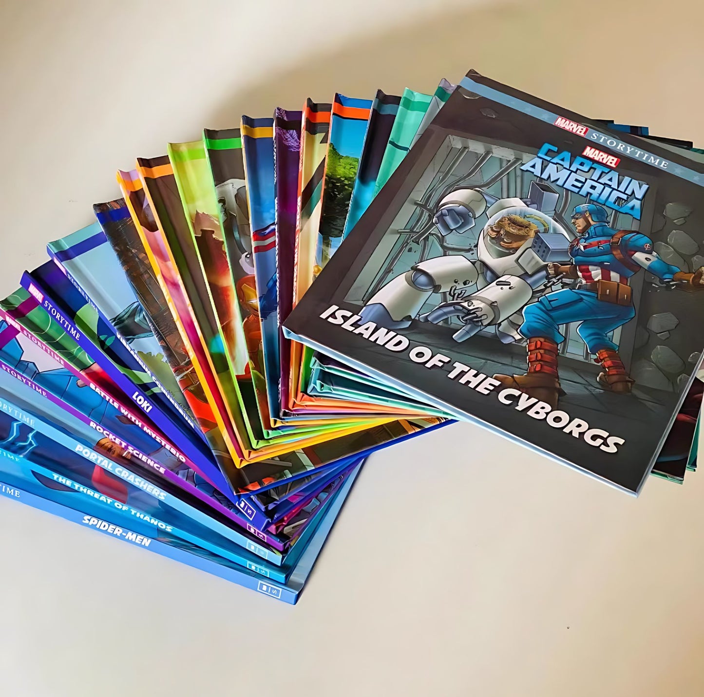 Marvel Story Time library boxed set 20 books - kidsbooks.ae