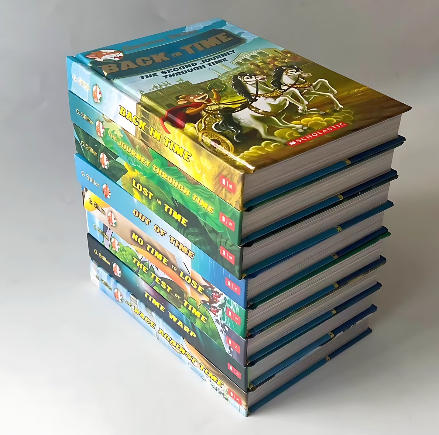 Journey Through Time 8 books - kidsbooks.ae